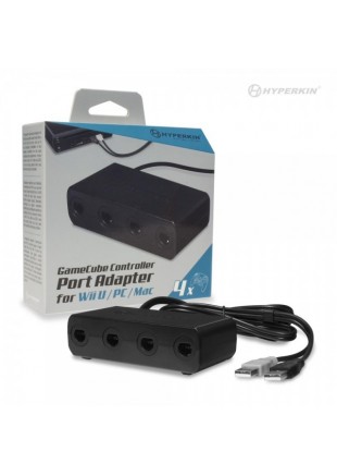 ADAPTEUR POUR MANETTES DE GAMECUBE HYPERKIN  (USAGÉ)