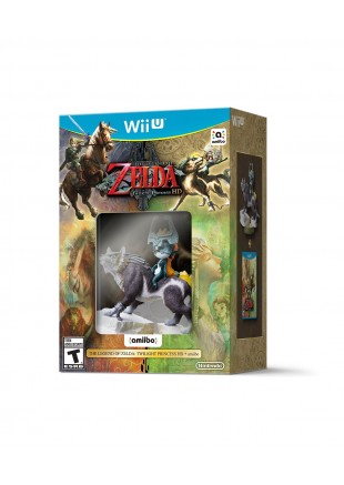 THE LEGEND OF ZELDA TWILIGHT PRINCESS HD + WOLF LINK AMIIBO  (USAGÉ)