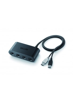 GAMECUBE CONTROLLER ADAPTER  WII U  (USAGÉ)