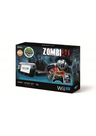 WII U DELUXE SET ZOMBIU LIMITED EDITION  (USAGÉ)