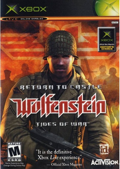 RETURN TO CASTLE WOLFENSTEIN TIDES OF WAR  (USAGÉ)