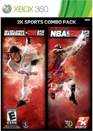 2K SPORTS COMBO PACK MLB / NBA  (USAGÉ)