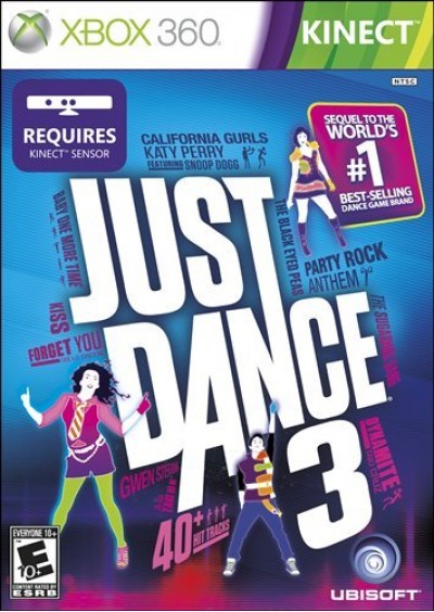 JUST DANCE 3 - KINECT (USAGÉ) JUST DANCE 3 - KINECT (USAGÉ)