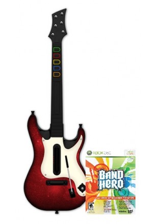 ENSEMBLE BAND HERO AVEC GUITARE  (USAGÉ)