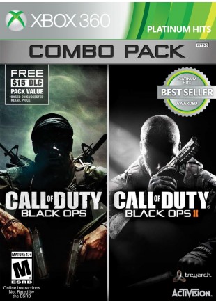 CALL OF DUTY BLACK OPS 1 ET 2 COMBO PACK  (USAGÉ)