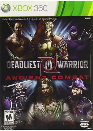 DEADLIEST WARRIOR ANCIENT COMBAT (USAGÉ) DEADLIEST WARRIOR ANCIENT COMBAT (USAGÉ)
