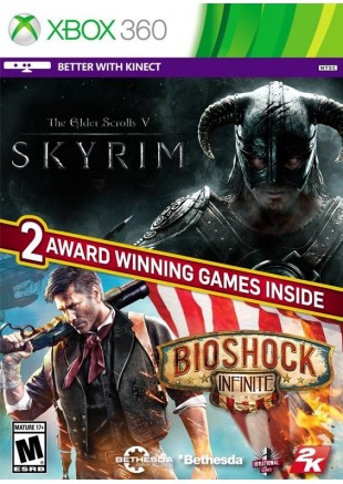 DUO SKYRIM ET BIOSHOCK INFINITE  (USAGÉ)