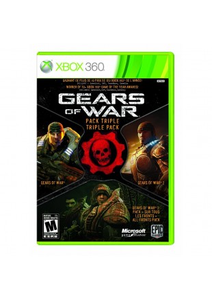 GEARS OF WAR TRIPLE PACK (NEUF) GEARS OF WAR TRIPLE PACK (NEUF)