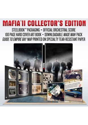 MAFIA 2 EDITION STEELBOOK ARTBOOK  (USAGÉ)