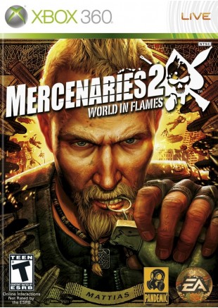 MERCENARIES 2 WORLD IN FLAMES  (USAGÉ)