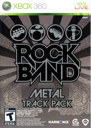 ROCK BAND METAL TRACK PACK  (USAGÉ)