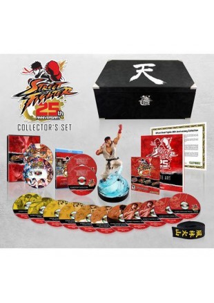 STREET FIGHTER 25TH ANNIVERSARY XBOX 360 COLLECTOR SET  (NEUF)