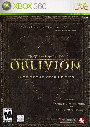 THE ELDER SCROLLS IV OBLIVION GAME OF THE YEAR EDITION  (NEUF)