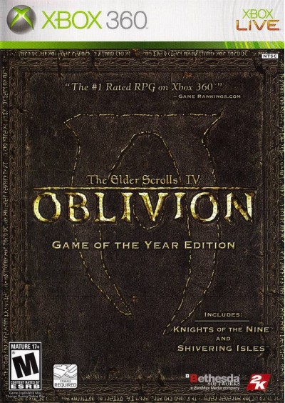 THE ELDER SCROLLS IV OBLIVION GAME OF THE YEAR EDITION  (USAGÉ)