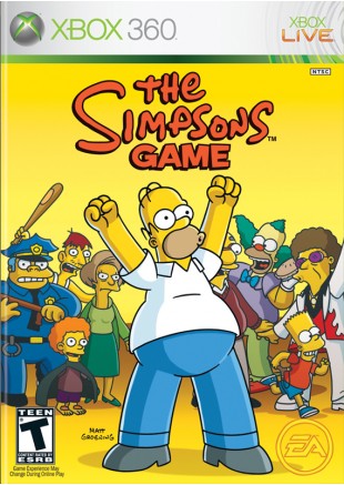 THE SIMPSONS GAME  (USAGÉ)