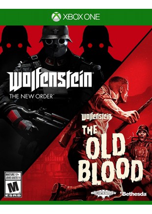 WOLFENSTEIN + THE OLD BLOD DUAL PACK  (USAGÉ)