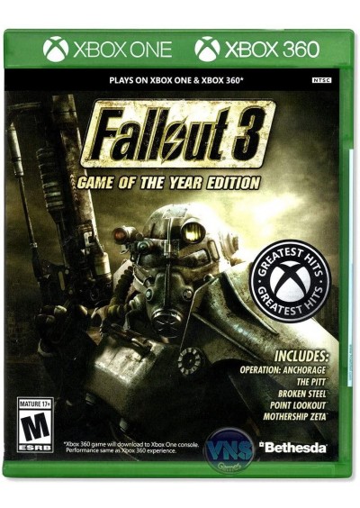 FALLOUT 3 GAME OF THE YEAR EDITION (USAGÉ) FALLOUT 3 GAME OF THE YEAR EDITION (USAGÉ)