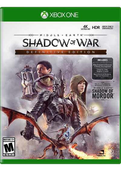 MIDDLE EARTH SHADOW OF WAR DEFINITIVE EDITION (USAGÉ) MIDDLE EARTH SHADOW OF WAR DEFINITIVE EDITION (USAGÉ)