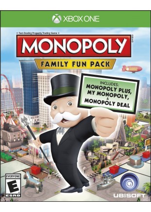 MONOPOLY FAMILY FUN PACK (USAGÉ) MONOPOLY FAMILY FUN PACK (USAGÉ)