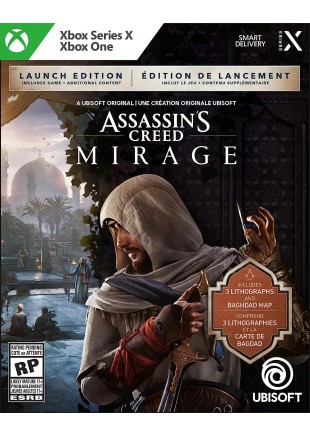  PRE-COMMANDE ASSASSIN'S CREED MIRAGE EDITION DU LANCEMENT **SORTIE LE 5 OCT**  (NEUF)